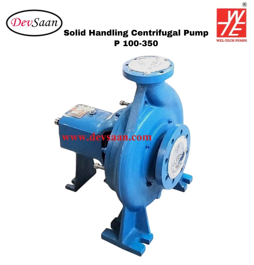 Solid Handling Centrifugal Pump P 100-350 Pompa Sentrifugal