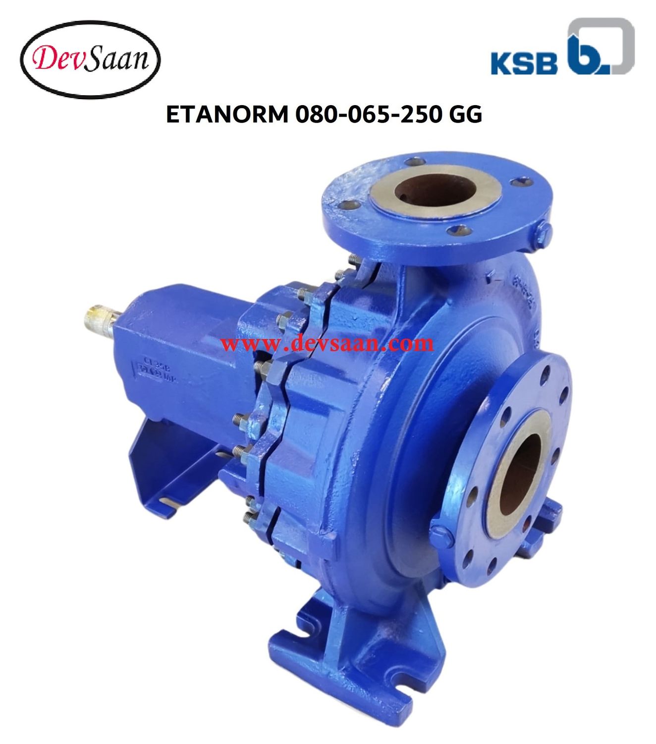 Centrifugal Pump End Suction KSB Etanorm ETN 080-065-250 GG
