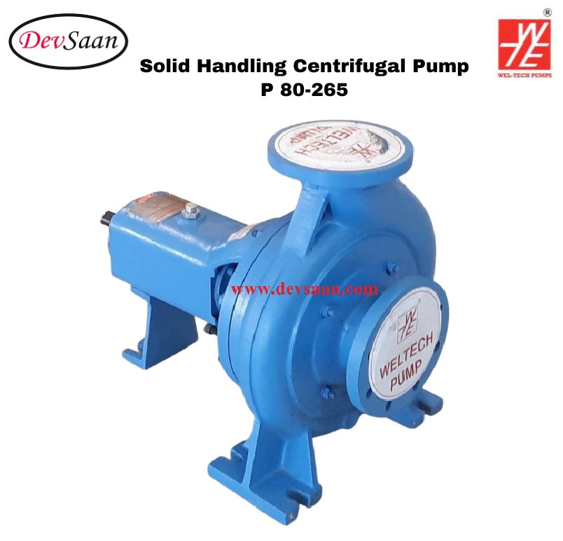 Solid Handling Centrifugal Pump P 80-265 Pompa Sentrifugal