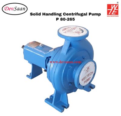 Solid Handling Centrifugal Pump P 80-265 Pompa Sentrifugal