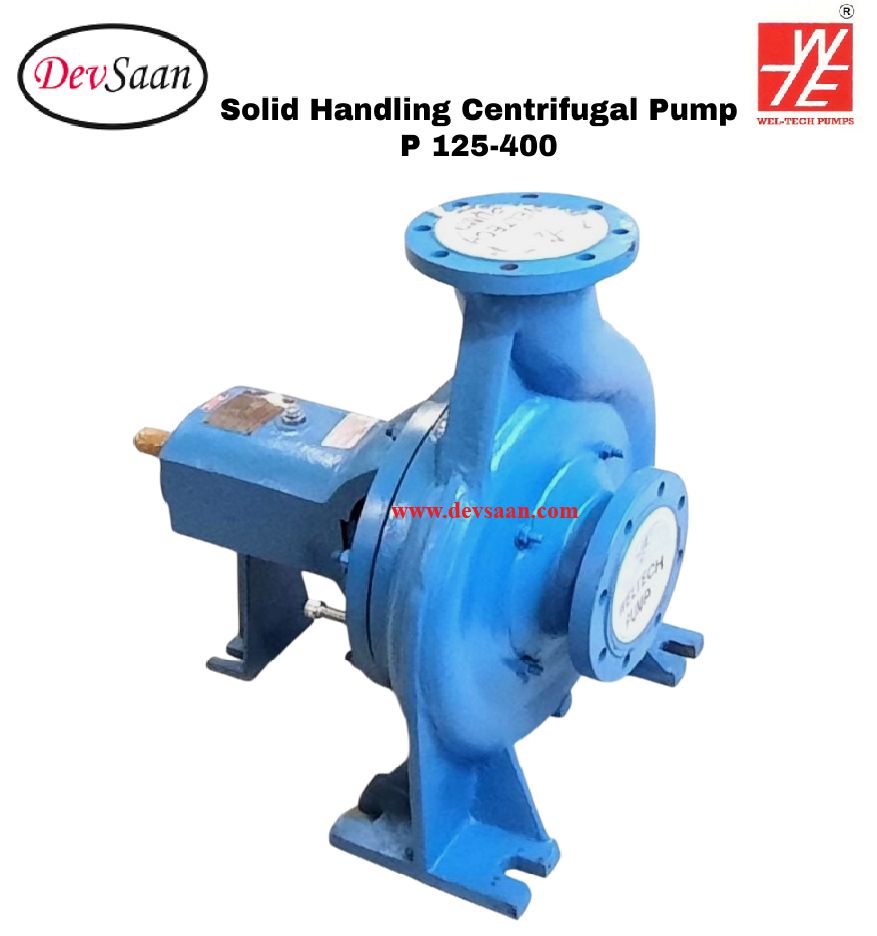 Solid Handling Centrifugal Pump P 125-400 Pompa Sentrifugal