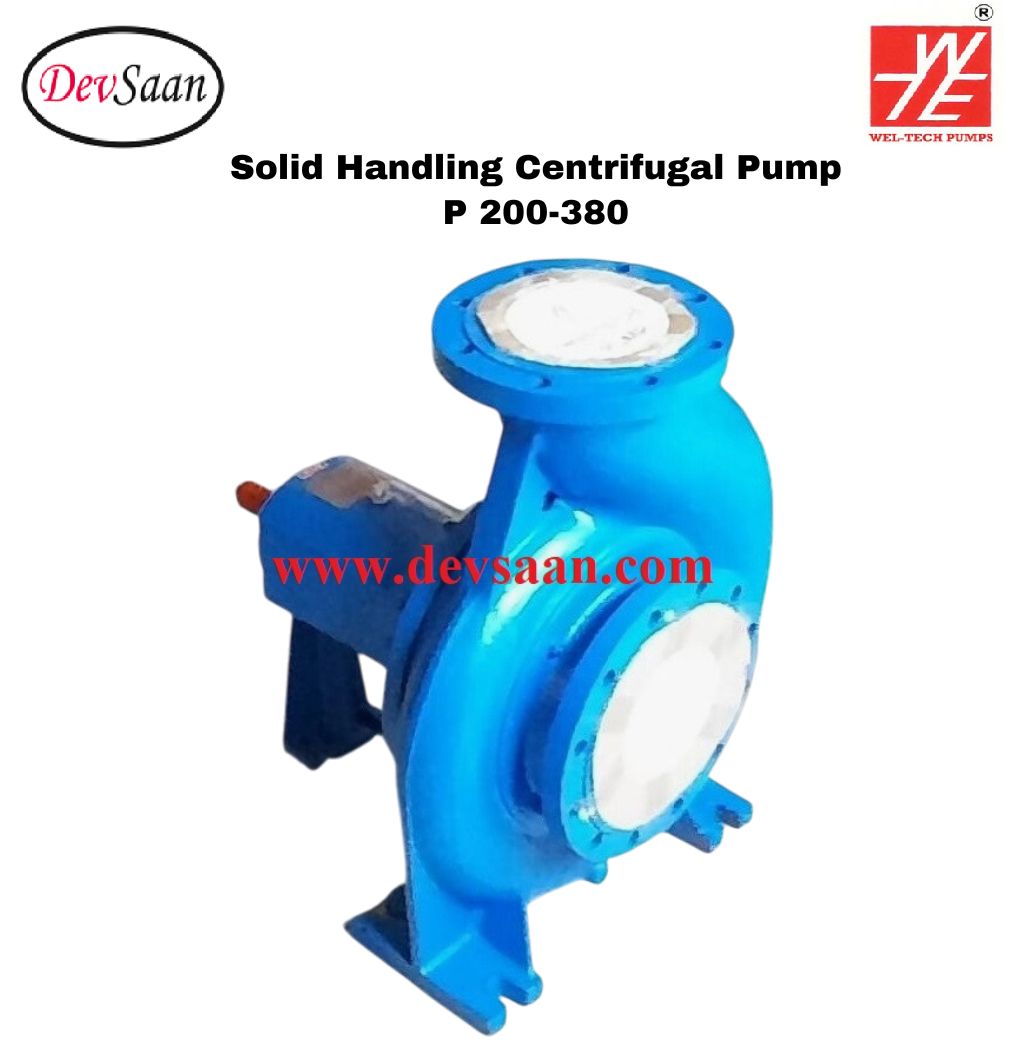 Solid Handling Centrifugal Pump P 200-380 Pompa Sentrifugal