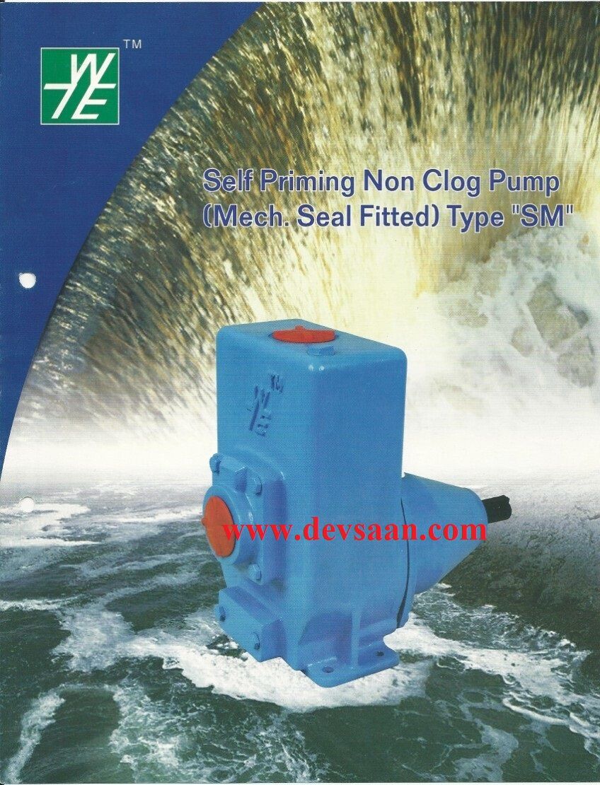 Self Priming Non Clog Pump SM 80-140 Pompa Transfer