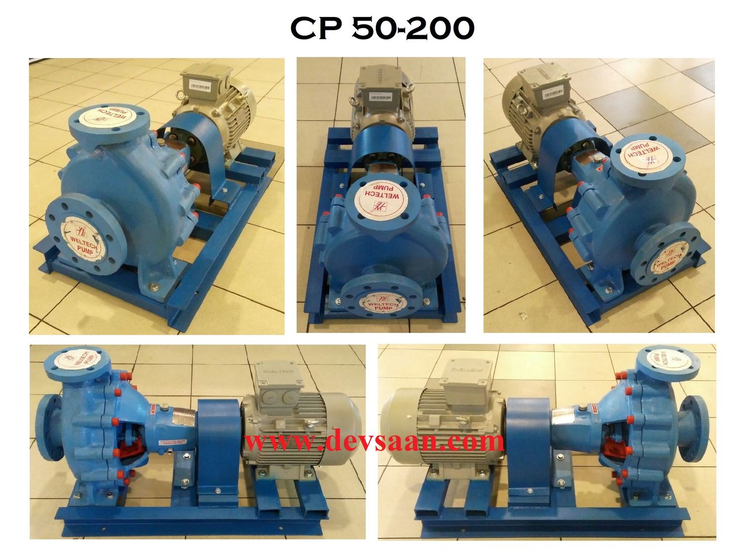 Centrifugal Pump End Suction CP 50-200 Pompa Sentrifugal