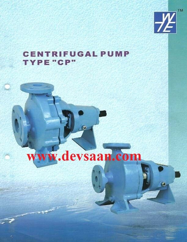 Centrifugal Pump Semi-Open Impeller CP-A 65-250 Pompa Sentrifugal