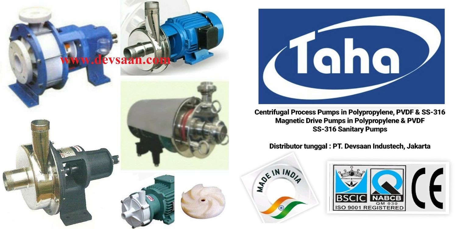 PVDF Magnetic Drive Pump PMD-170 1 Phase Pompa Magnetik