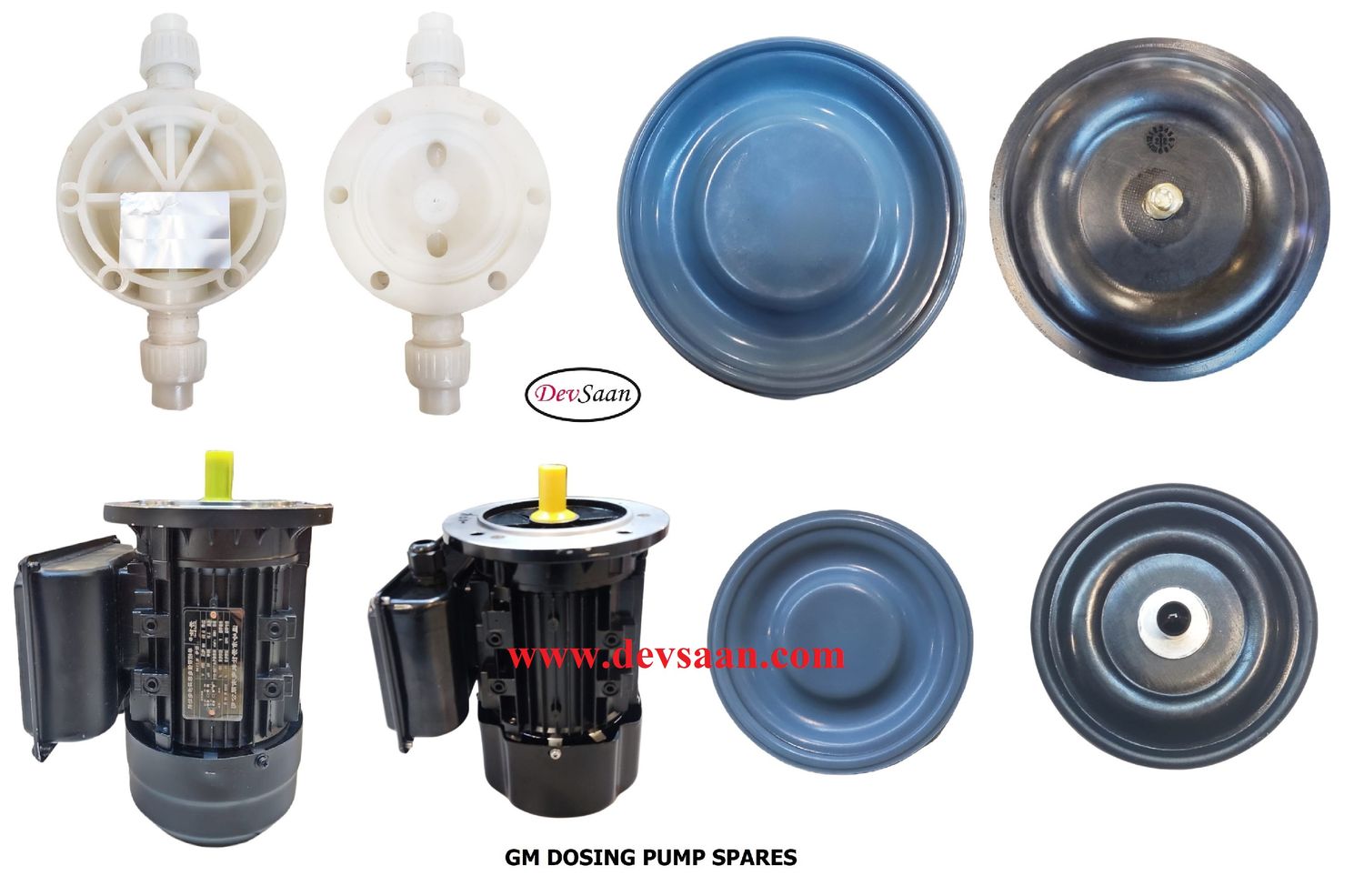 Pompa Dosing GM PVC Mechanical Diaphragm Metering Pump 50 LPH