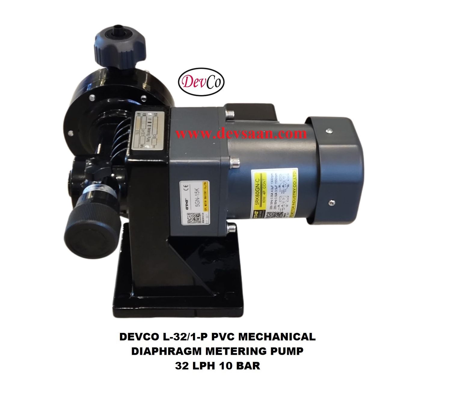 Pompa Dosing L-32-1-P Mechanical Diaphragm Metering Pump