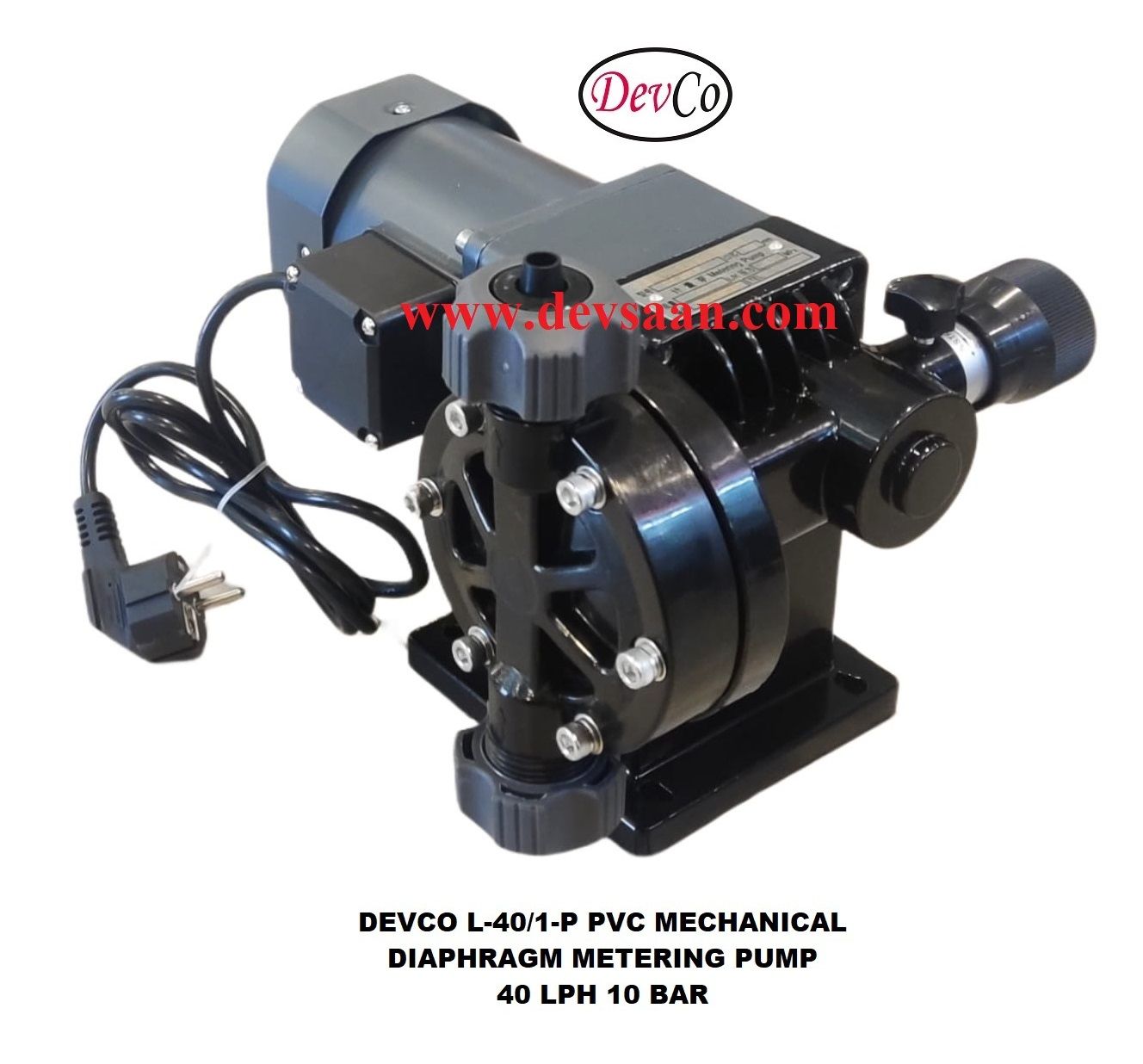 Pompa Dosing L-40-1-P Mechanical Diaphragm Metering Pump