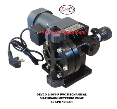 Pompa Dosing L-40-1-P Mechanical Diaphragm Metering Pump Pompa Dosing L-40-1-P Mechanical Diaphragm Metering Pump