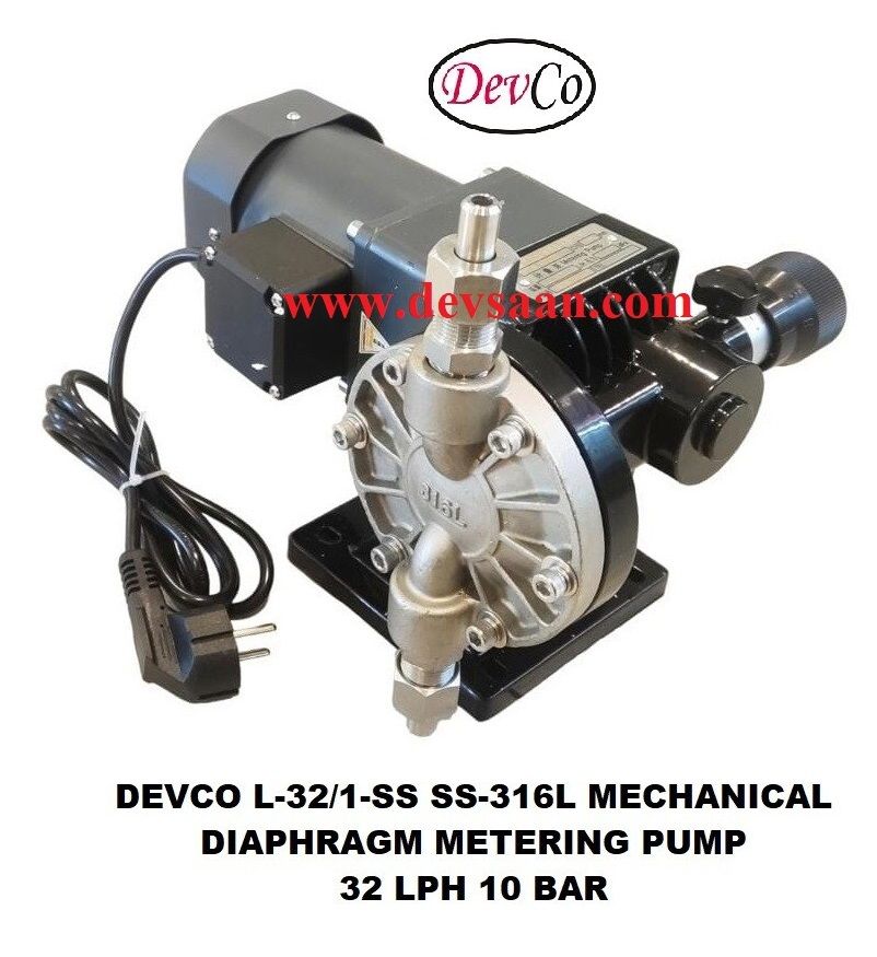 Pompa Dosing L-32-1-SS Mechanical Diaphragm Metering Pump