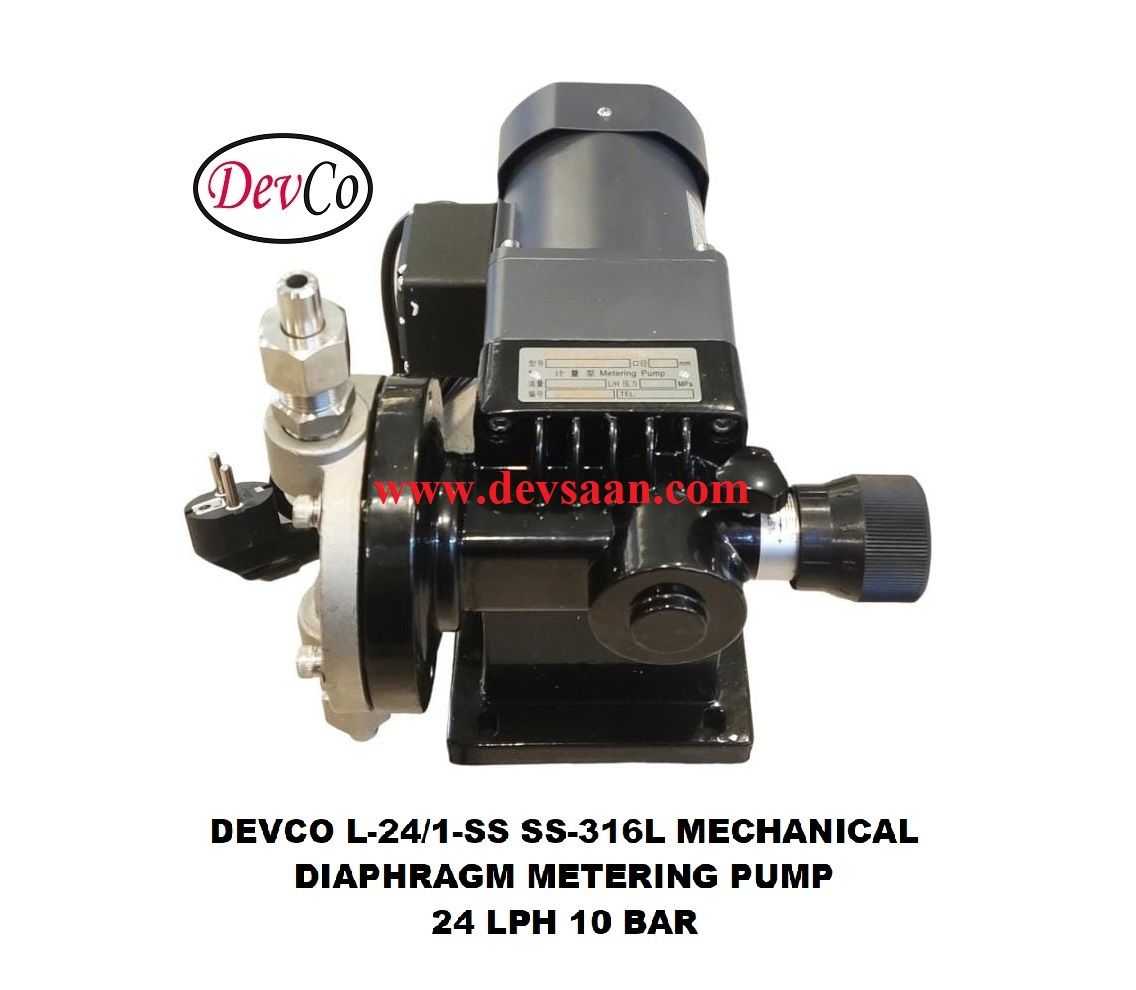 Pompa Dosing L-24-1-SS Mechanical Diaphragm Metering Pump