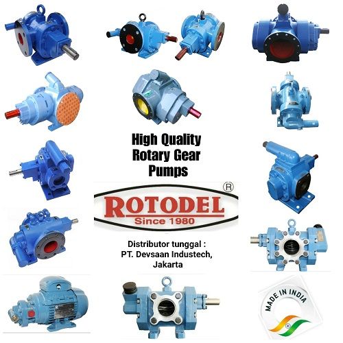 Gear Pump Rotari RDRX 600L Pompa Roda Gigi