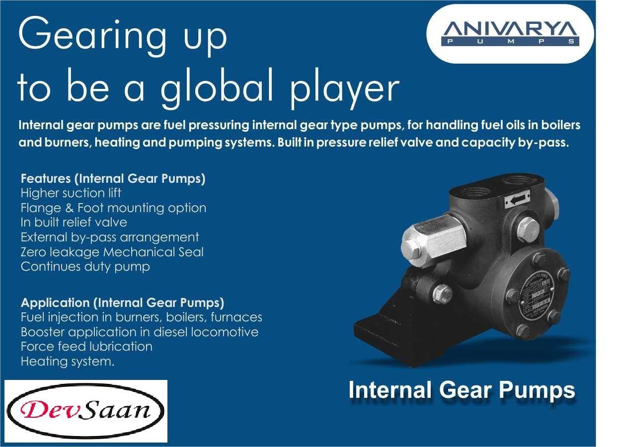 Internal Gear Pump AFP-075-1500 Pompa Fuel Injection