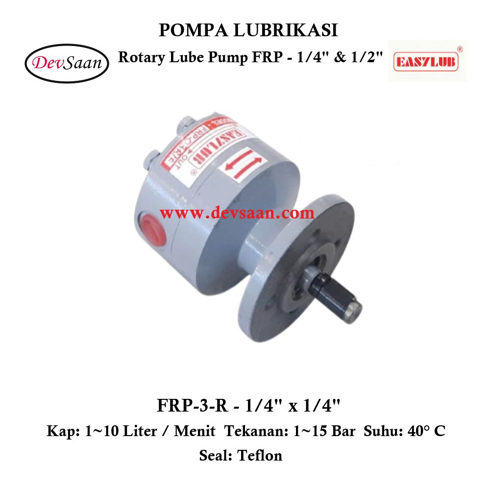 Rotary Lube Pump FRP-3-R Pompa Lubrikasi Rotary Lube Pump FRP-3-R Pompa Lubrikasi