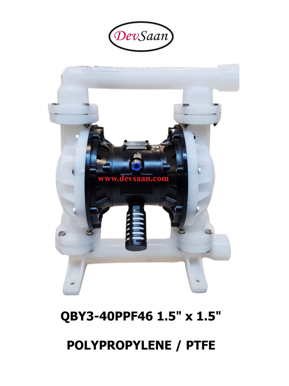 Diaphragm Pump QBY3-40PPF46 Pompa Diafragma QBY 1,5"