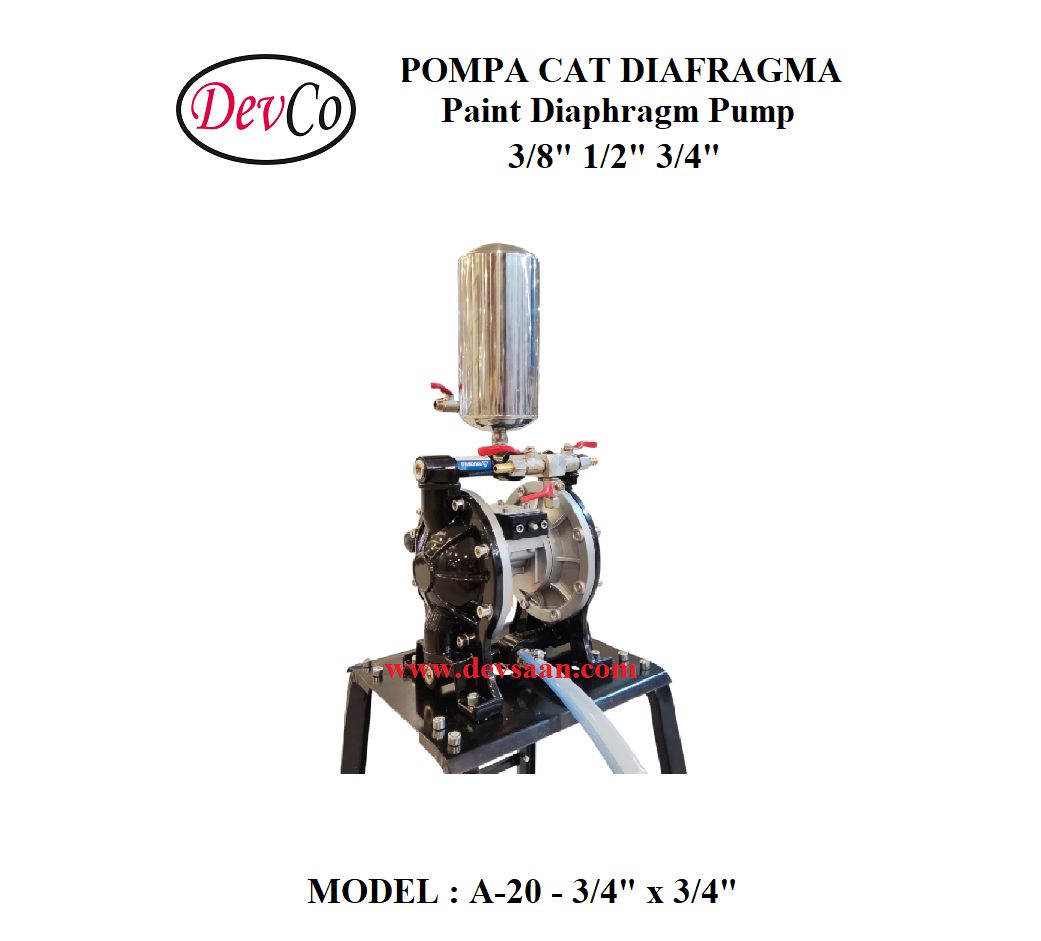 PAINT PUMP - A-20 (3/4" x 3/4") PAINT PUMP - A-20 (3/4" x 3/4")