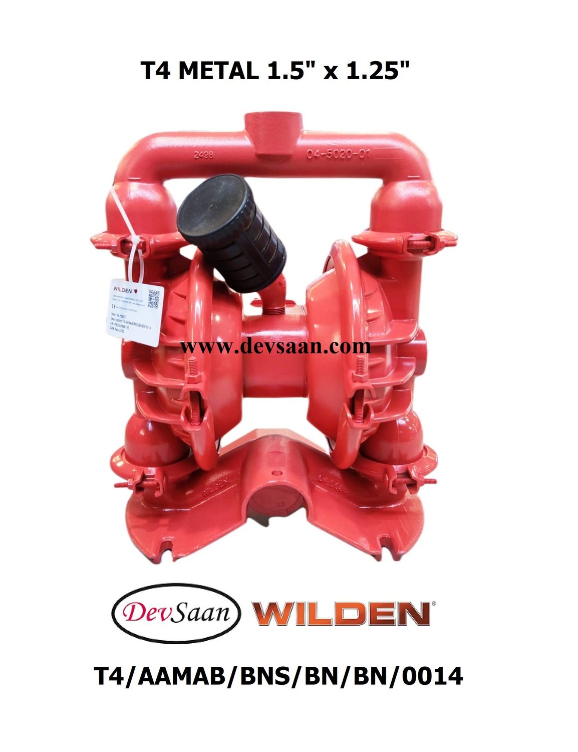 Diaphragm Pump T4 ALB Pompa Diafragma Wilden 1,5"