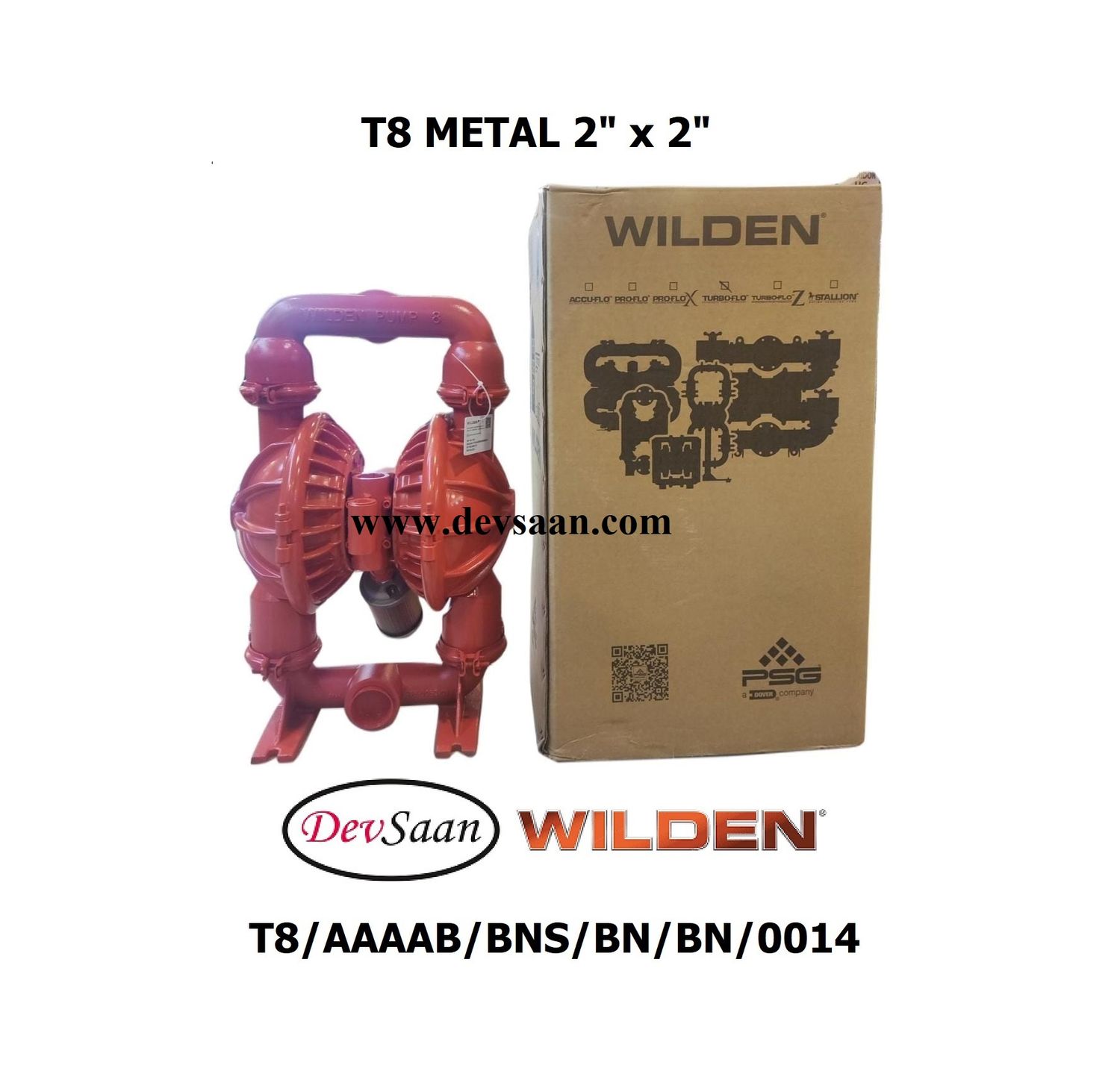 Diaphragm Pump T8 ALB Pompa Diafragma Wilden 2"
