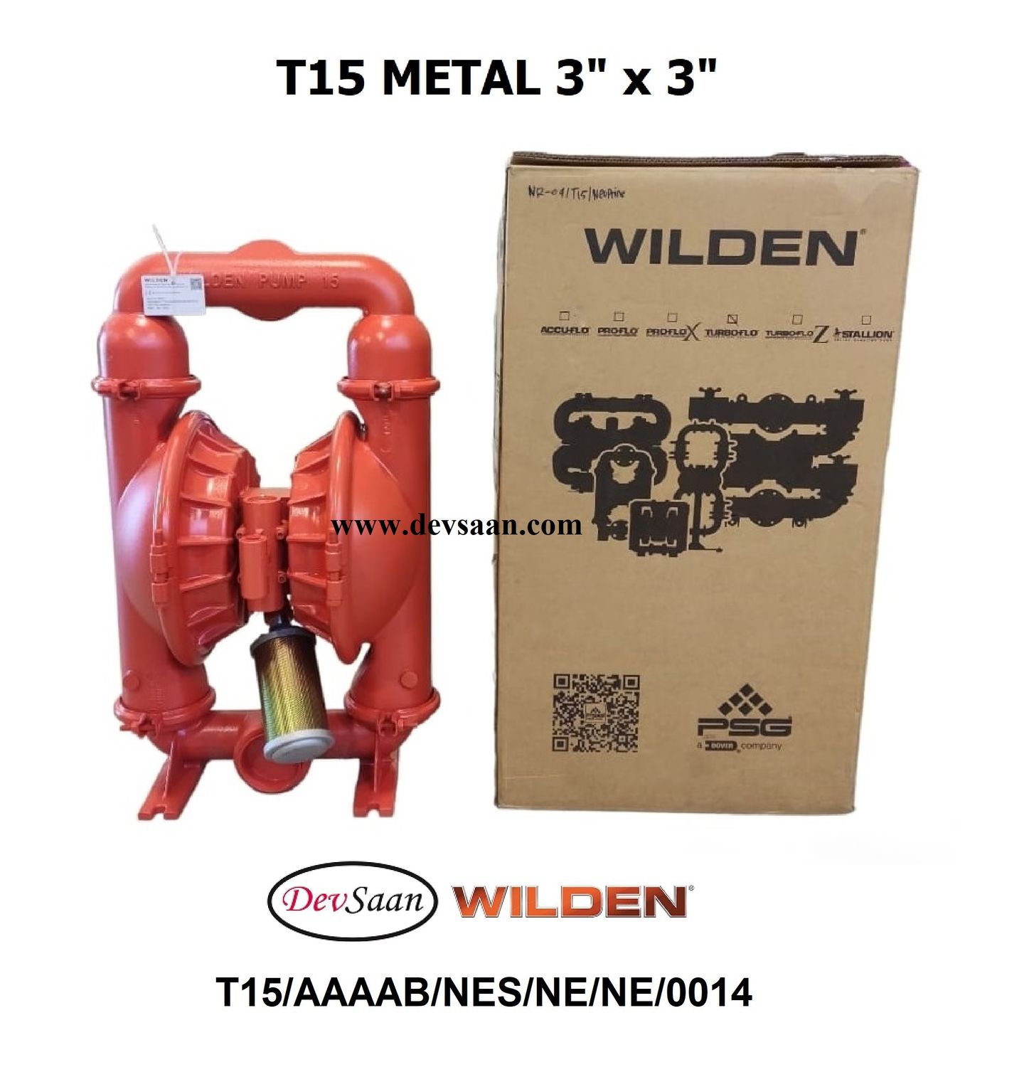 Diaphragm Pump T15 ALN Pompa Diafragma Wilden 3"