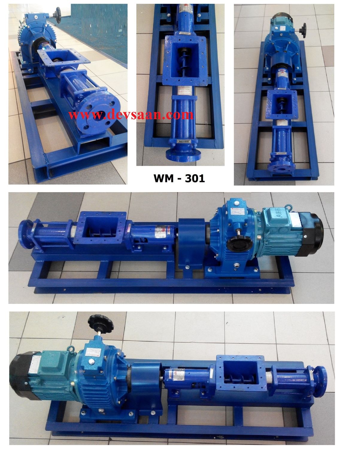 Pompa Ulir WM 301 Screw Pump