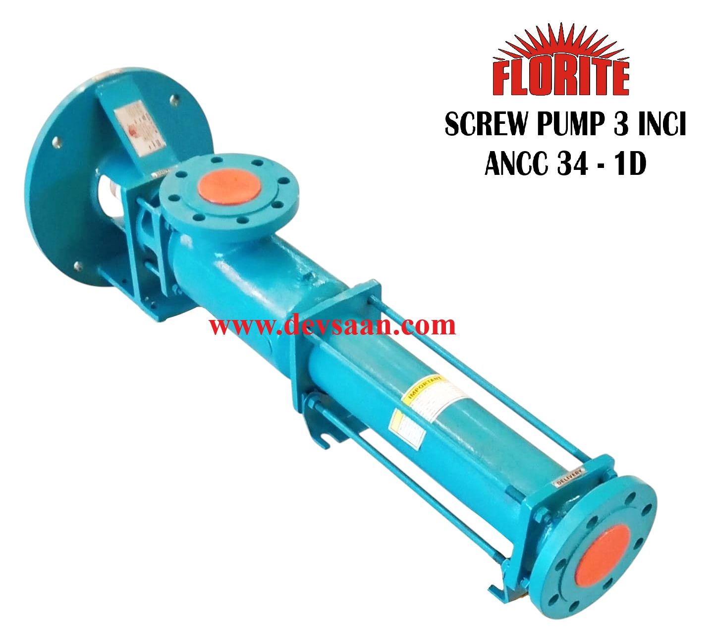 Pompa ulir ANCC 34 1D screw pump 3 inch 1