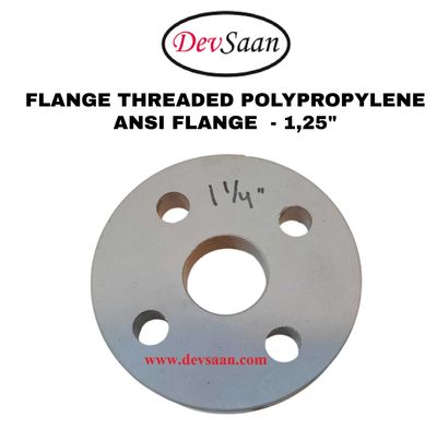Flange Threaded Polypropylene 1,25" Flange threaded polypropylene 1,25 inch