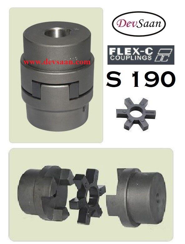 Jaw Coupling S 190 Flex-C Max Bore 60 mm