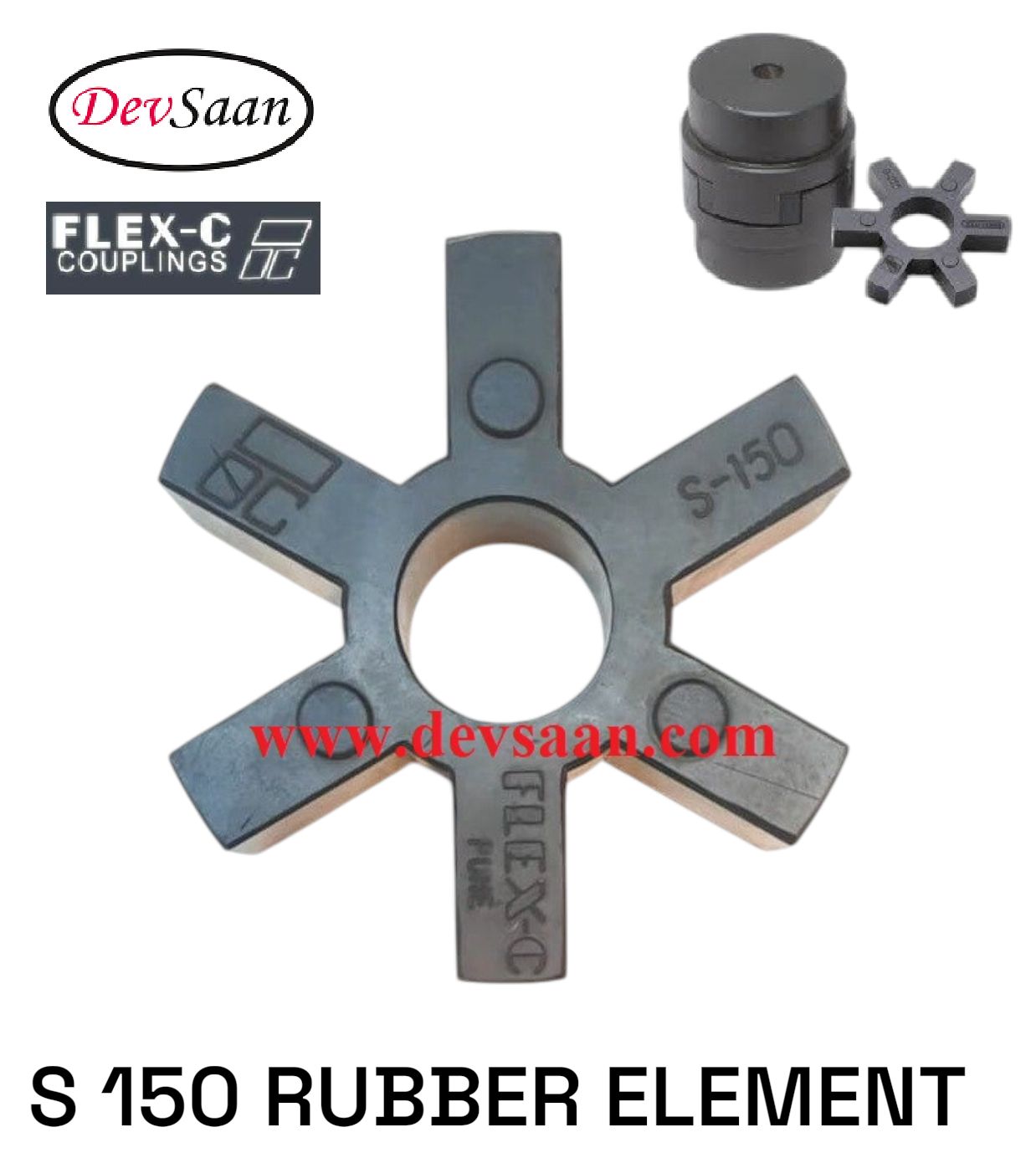 Coupling Rubber Element S 150 Flex-C Coupling Rubber Element S 150 Flex-C