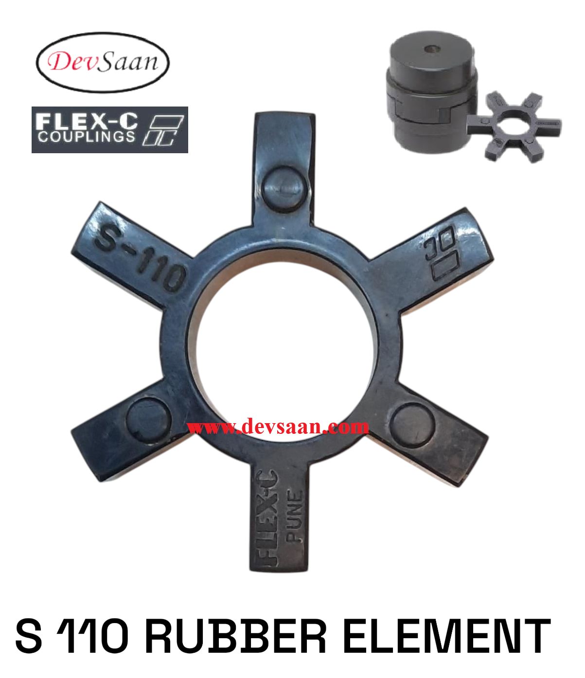 Coupling Rubber Element S 110 Flex-C Coupling Rubber Element S 110 Flex-C