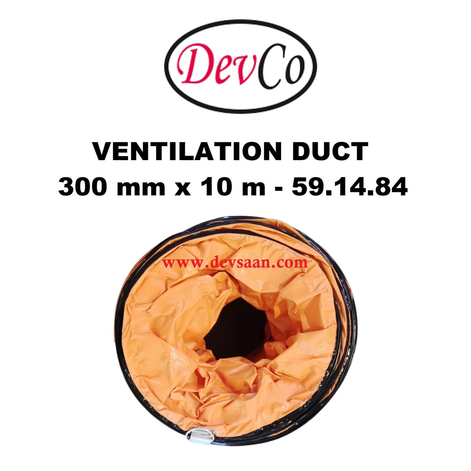 Ventilation Duct 300 mm x 10 Mtr - IMPA 59 14 84