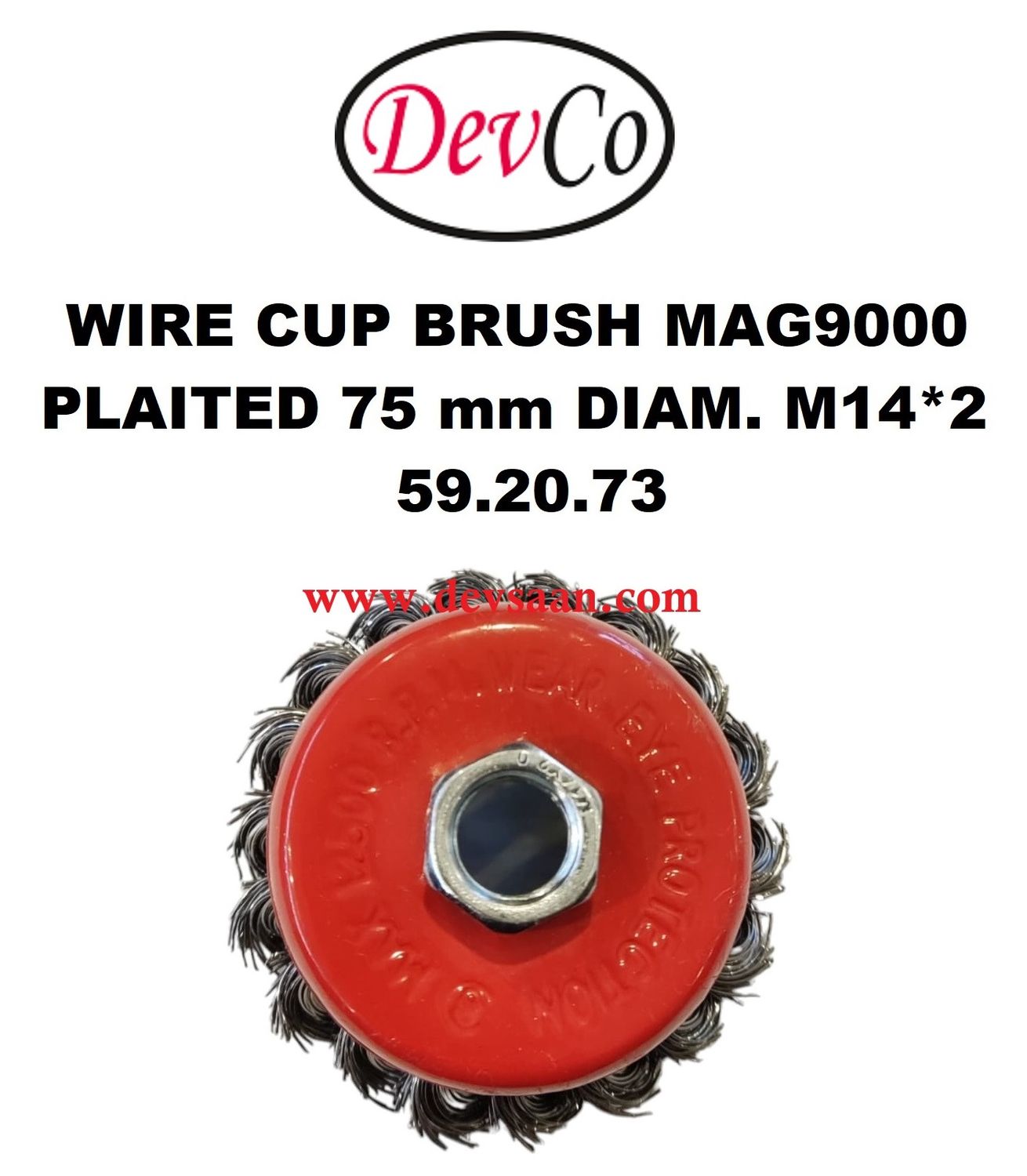 Wire Cup Brush for MAG9000 - IMPA 59 20 73