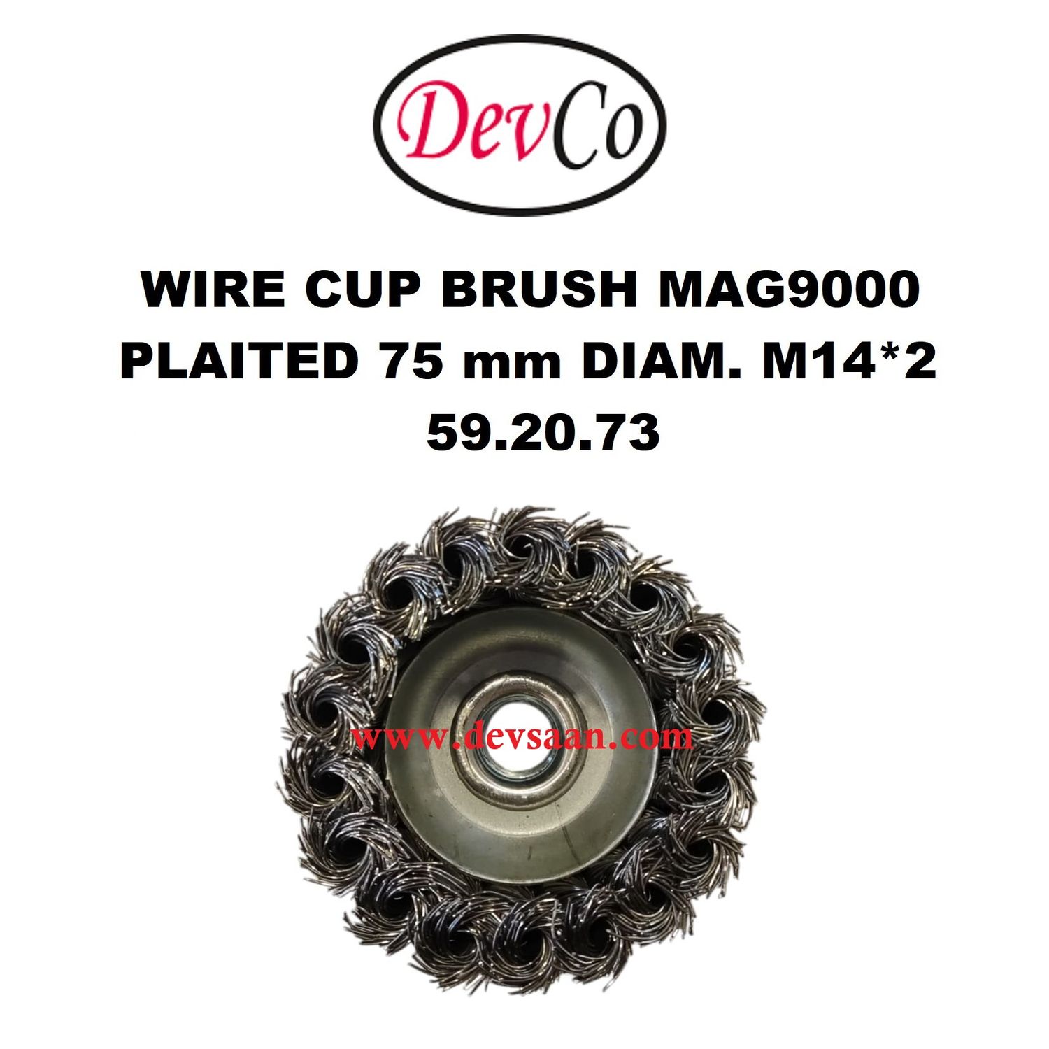 Wire Cup Brush for MAG9000 - IMPA 59 20 73