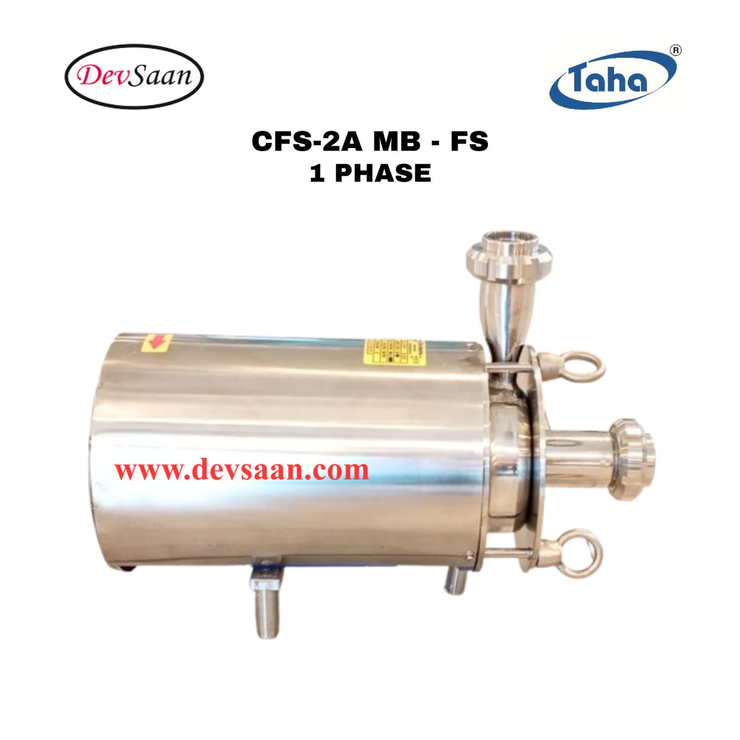 Sanitary Centrifugal Pump SS-316 CFS-2A FS Pompa Sanitary