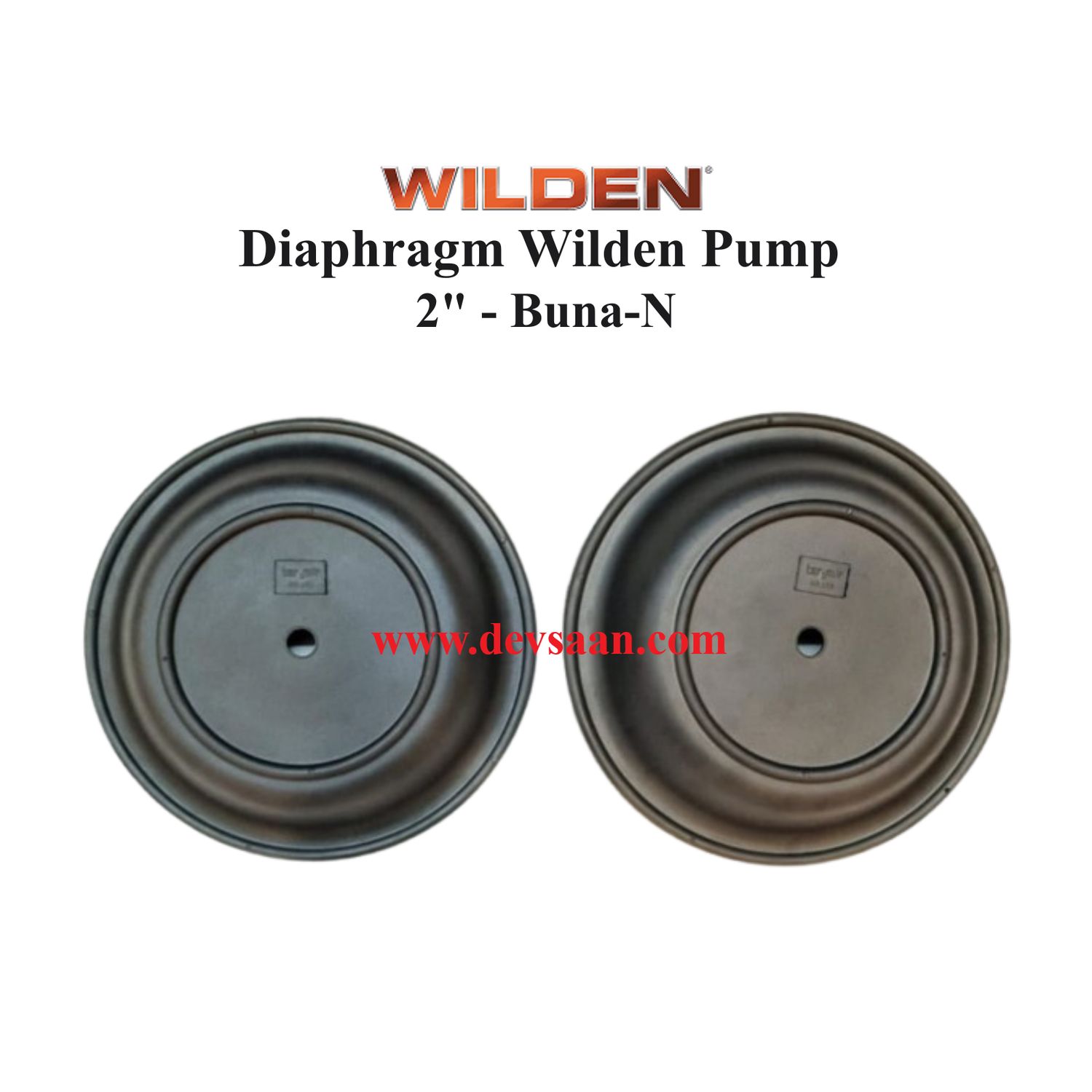 Diaphragm Wilden Pump 2" Buna N - 2 Unit