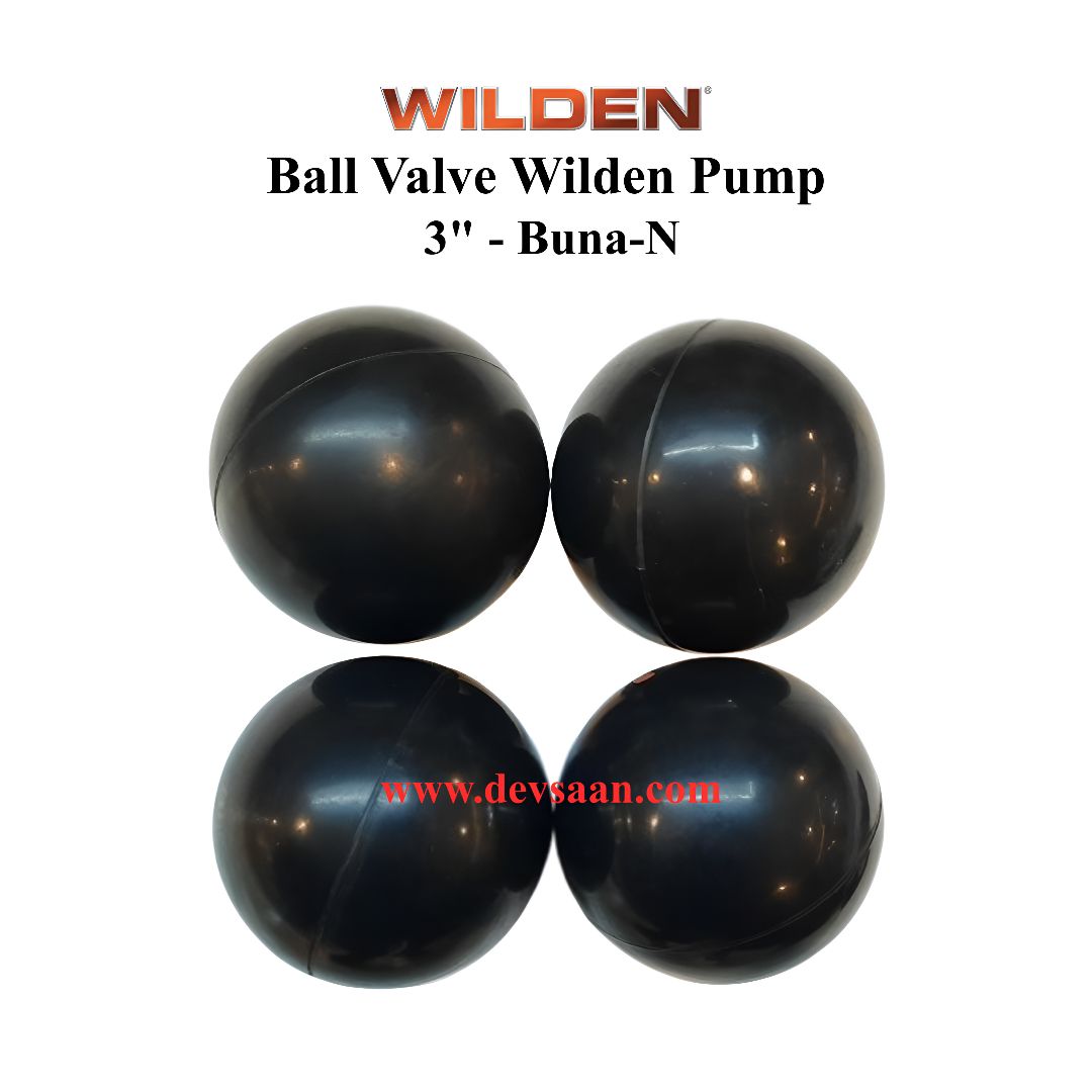 Ball Valve Wilden Pump 3" Buna N - 4 Unit Ball valve wilden pump 3 inch buna N 1