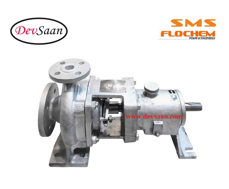 Thermic Fluid Pump FPE-TF 25-125 Pompa Sentrifugal Oli Panas Komplit Set 2pole