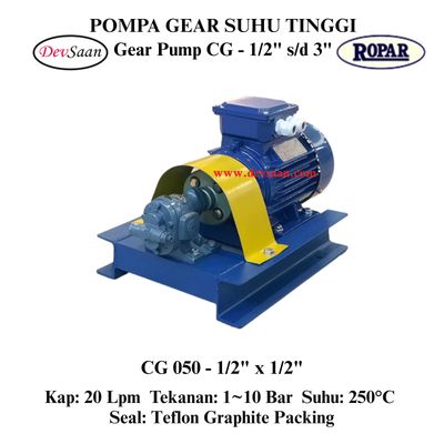 Gear Pump Helikal CG 050 Pompa Roda Gigi Komplit Set Gear Pump Helikal CG 050 Pompa Roda Gigi Komplit Set