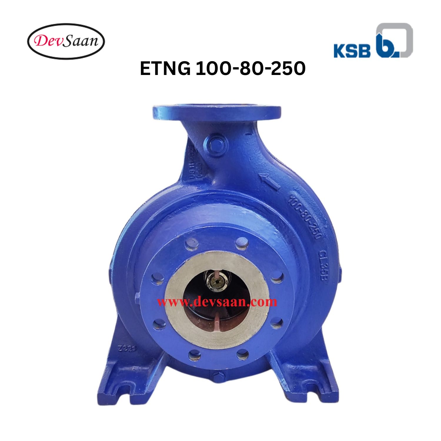 Centrifugal Pump End Suction KSB Etanorm ETN 100-080-250 GG