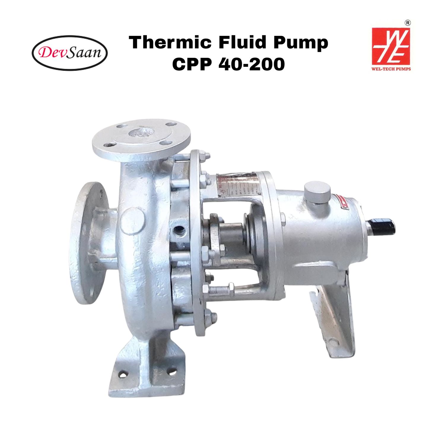 Thermic Fluid Pump CPP 40-200 Pompa Sentrifugal Oli Panas (Complete Set) 4pole
