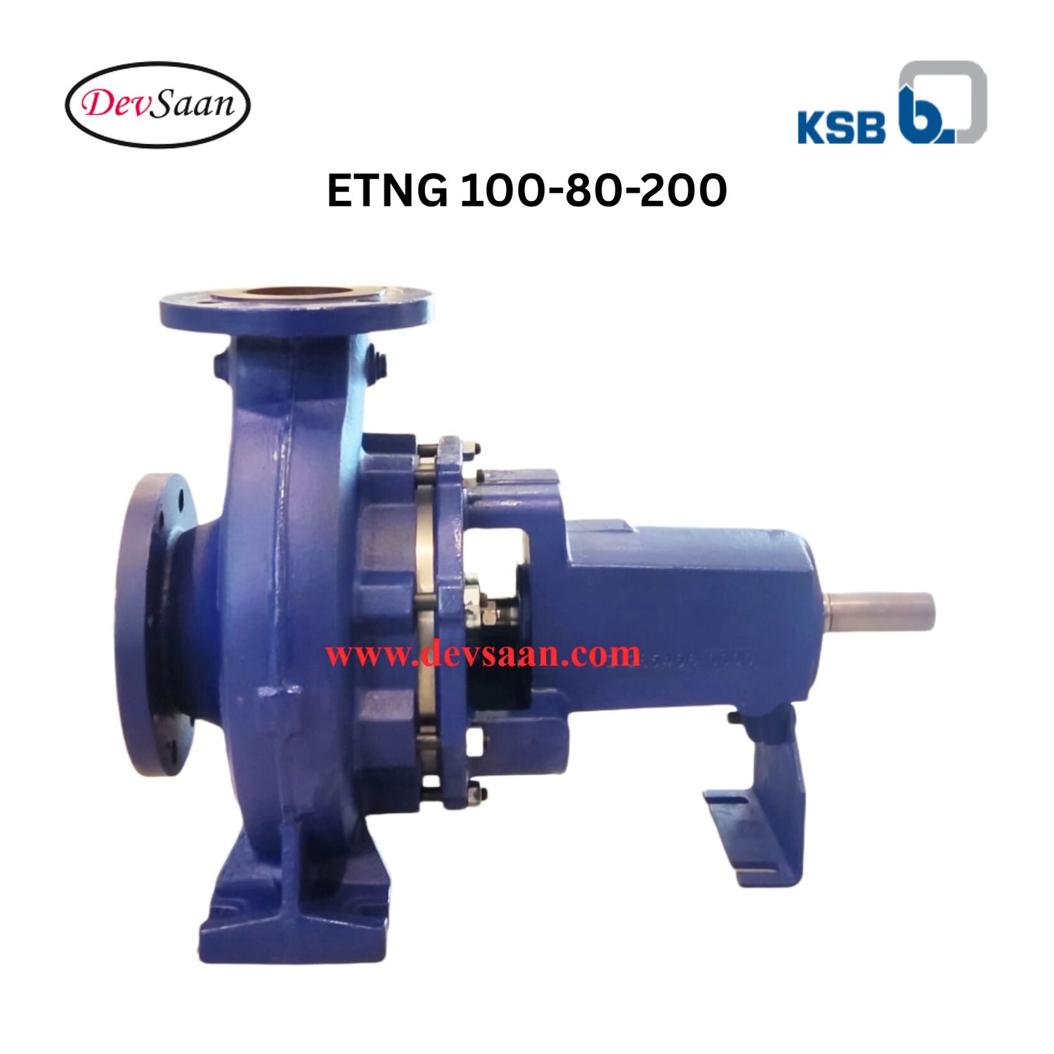 Centrifugal Pump End Suction KSB Etanorm ETN 100-080-200 GG (Complete Set) 2pole