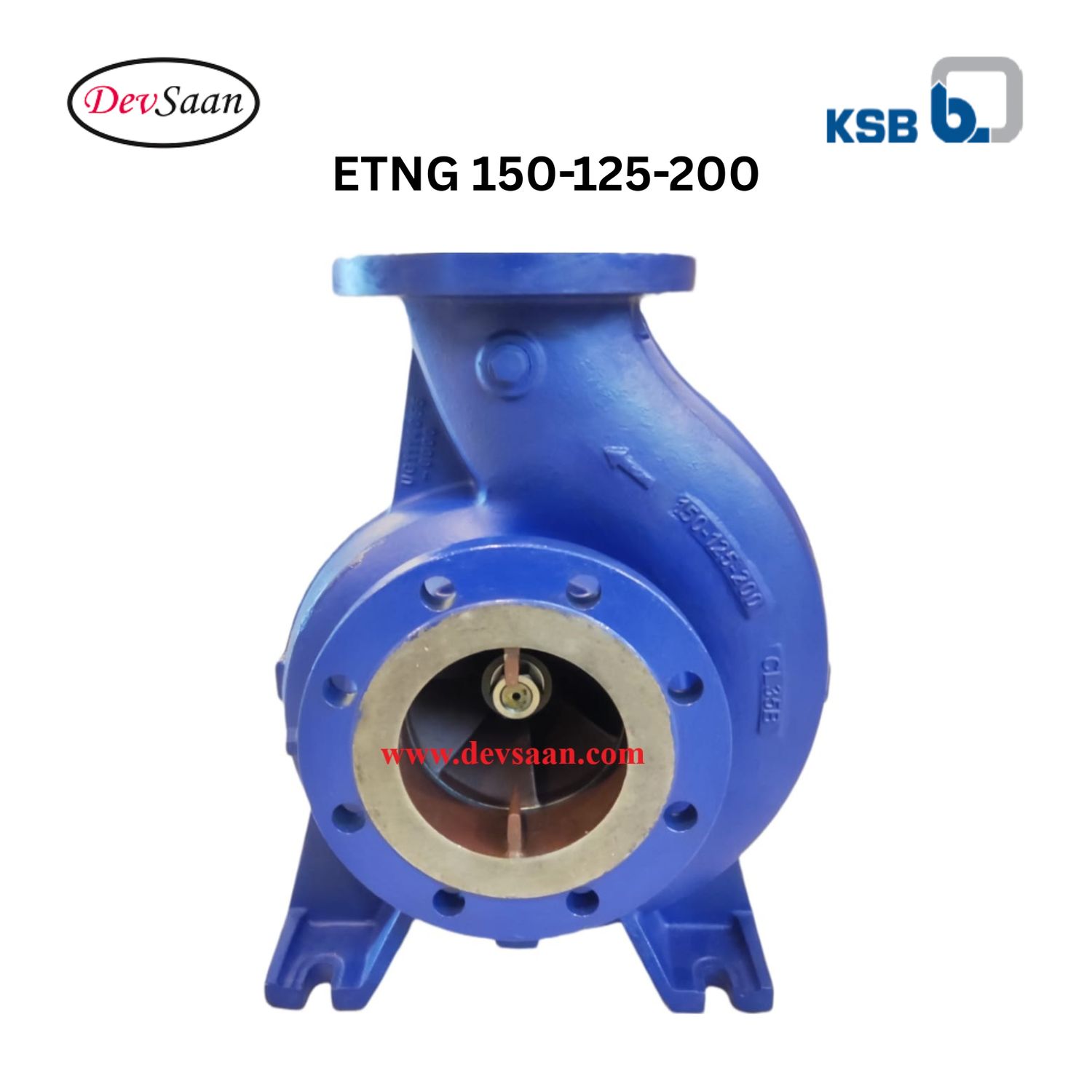 Centrifugal Pump End Suction KSB Etanorm ETN 150-125-200 GG (Complete Set) 2pole