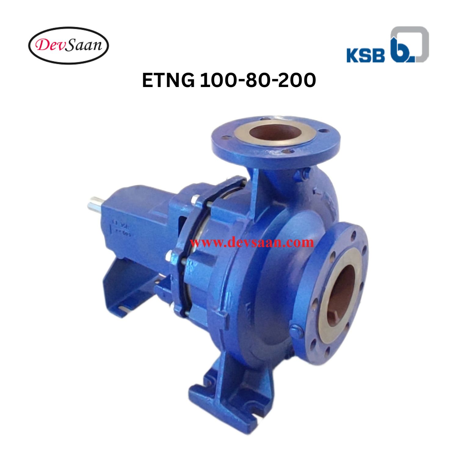 Centrifugal Pump End Suction KSB Etanorm ETN 100-080-200 GG (Complete Set) 4pole