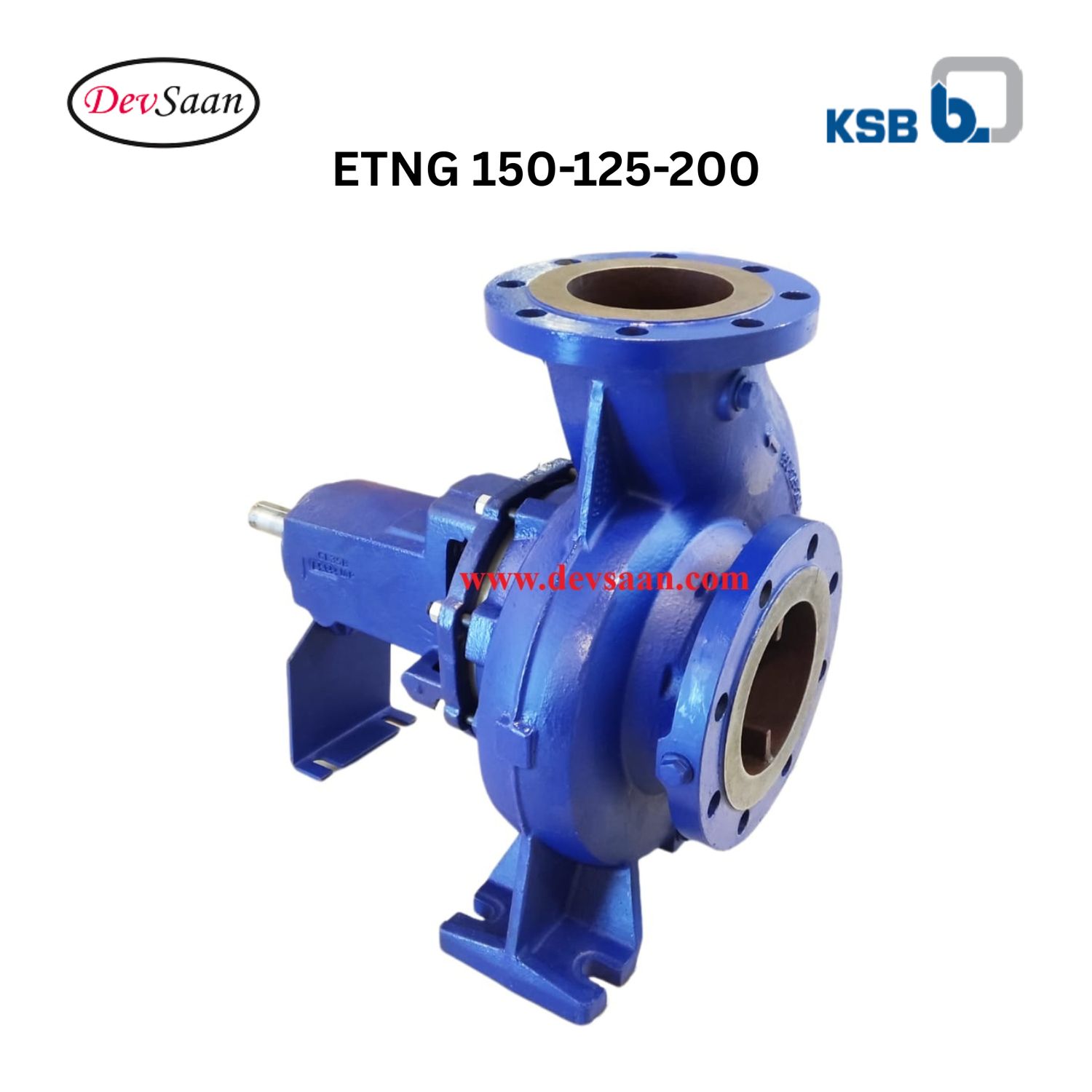 Centrifugal Pump End Suction KSB Etanorm ETN 150-125-200 GG (Complete Set) 4pole