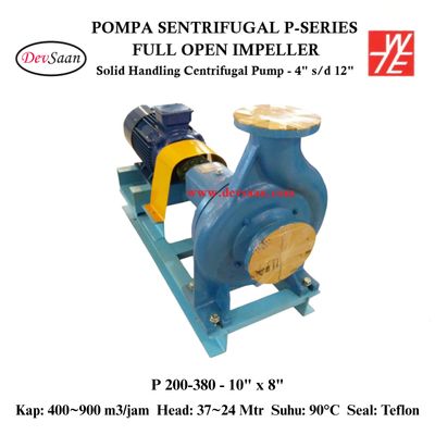 Solid Handling Centrifugal Pump P 200-380 Pompa Sentrifugal (Complete Set) 4pole Solid Handling Centrifugal Pump P 200-380 Pompa Sentrifugal (Complete Set) 4pole