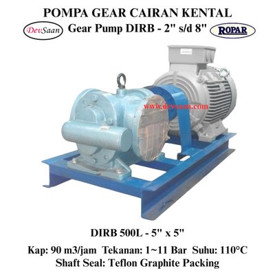 Gear Pump Rotari DIRB 500L Pompa Roda Gigi (Complete Set) 4pole Gear Pump Rotari DIRB 500L Pompa Roda Gigi (Complete Set) 4pole