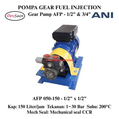 Internal Gear Pump AFP-050-150 Pompa Fuel Injection (Complete Set) 4pole Internal Gear Pump AFP-050-150 Pompa Fuel Injection (Complete Set) 4pole