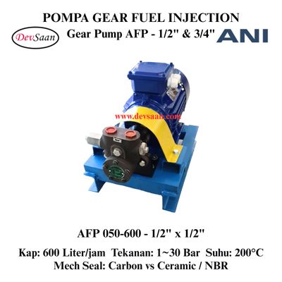 Internal Gear Pump AFP-050-600 Pompa Fuel Injection (Complete Set) 4pole Internal Gear Pump AFP-050-600 Pompa Fuel Injection (Complete Set) 4pole