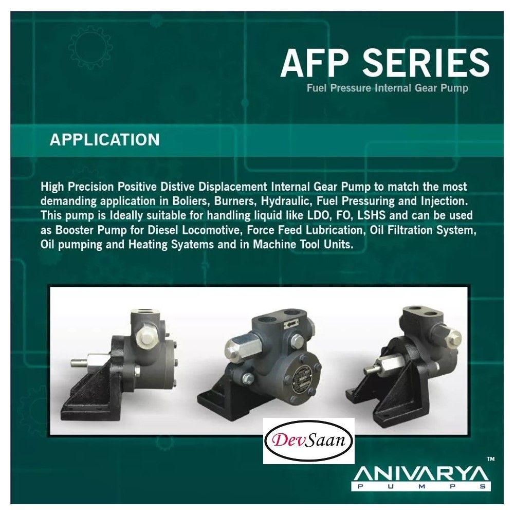 Internal Gear Pump AFP-050-600 Pompa Fuel Injection (Complete Set) 4pole