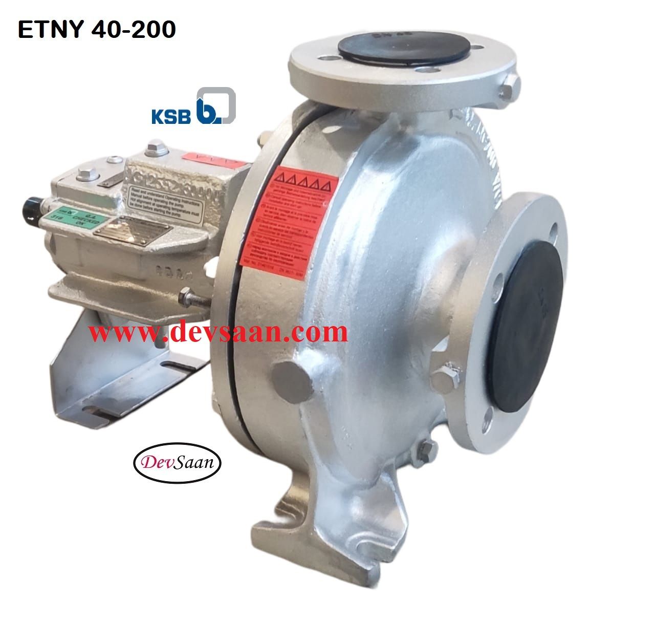 Thermic Fluid Pump Etanorm SYT ETNY 065-040-200 Pompa Sentrifugal Oli Panas (Complete Set) 4pole